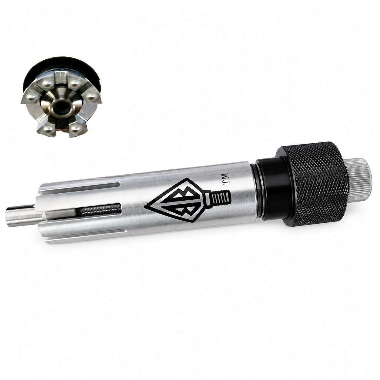 Broadhead Buddy Field-Grade stuck broadhead removal tool with coupler detail